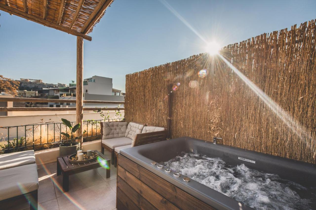 Luxury Apartment With Acropolis View Terrace And Jacuzzi - Living Stone Moonstone Αθήνα Εξωτερικό φωτογραφία